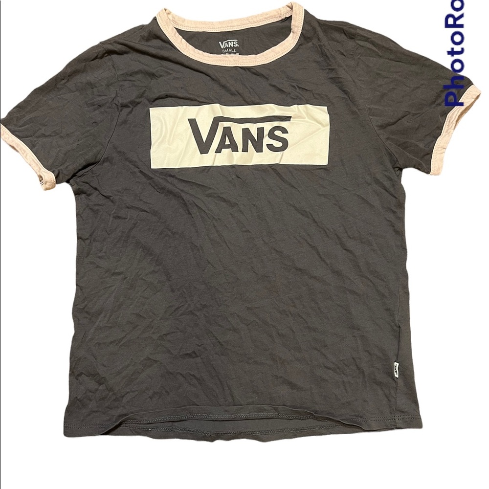 Vans Light Black T-shirt Size S